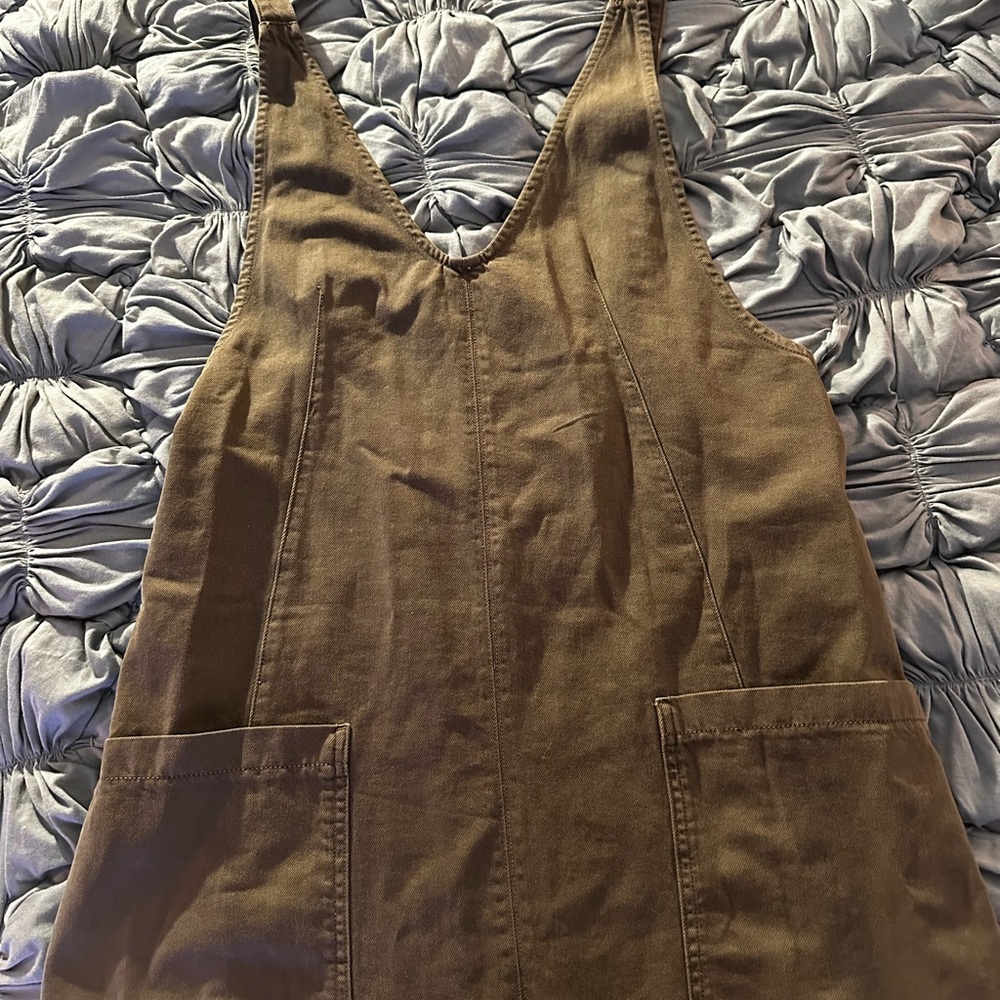 We The Free Green High Roller Jumpsuit